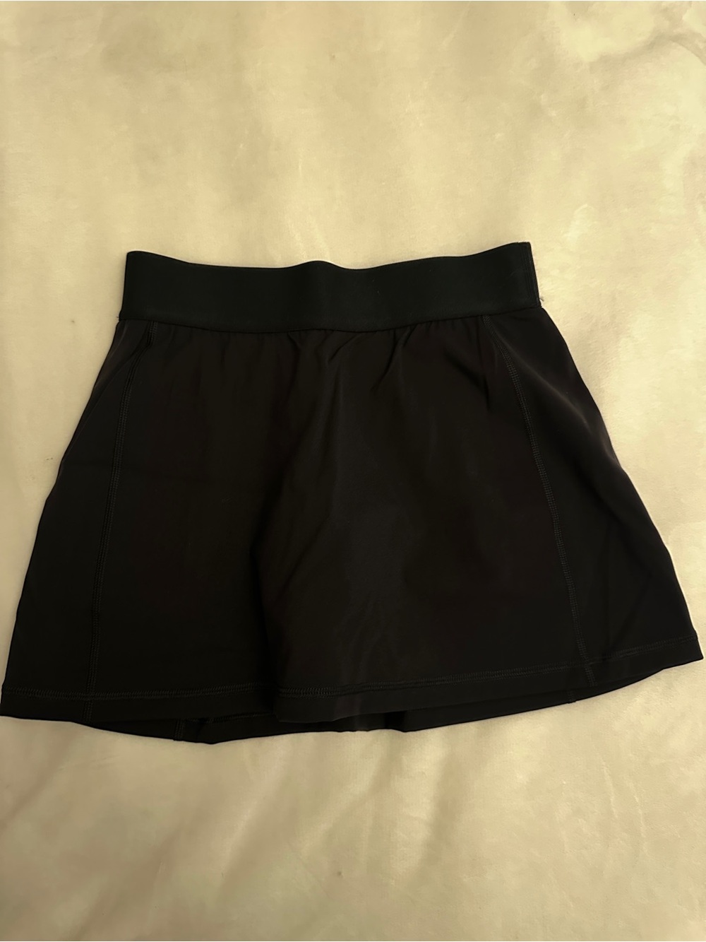 TNA Black Athletic Skirt with Shorts